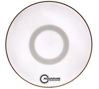 Aquarian RF22W Regulator Series - 22 inch Bass Drumhead - White - W/Ring