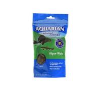AQUARIAN Algae Eater Fish Food 255g - Complete Nutrition Sinking Algae Wafers for Aquarium Fish