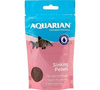 AQUARIAN Complete Nutrition, Aquarium Bottom Feeder Fish Food Sinking Pellets, 284g Bag