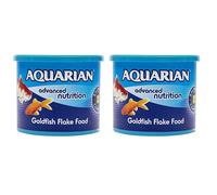 AQUARIAN Complete Nutrition, Aquarium Goldfish Food, Flakes Also Suita
