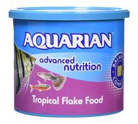 AQUARIAN Complete Nutrition, Aquarium Tropical Fish Food, Flakes, 200