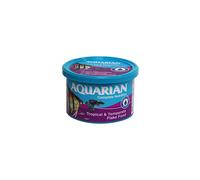 AQUARIAN Complete Nutrition, Aquarium Tropical & Temperate Fish Food Flakes, 50g Container
