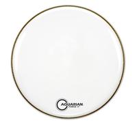Aquarian Force II 18-inch White Gloss Bass Drum Head