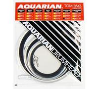 Aquarian PF-C Performance II Series Drumheads - Double Ply Full Range - 10,12,16 inch - Prepack
