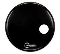 Aquarian 22" Regulator Black Bass Drum