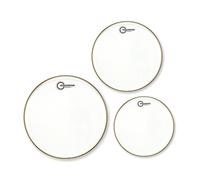 Aquarian Response 2 Clear Drumhead Pack 10 12 14