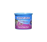AQUARIAN Tropical Fish Food Flakes, Complete Nutrition, 200g