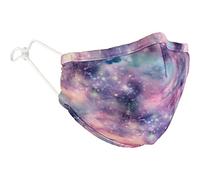 Aquarias Keep Safe Reusable Face Mask Protection Washable Mouth & Nose Shield Breathable Anti Smoke Pollution Motorcycle Sport (Stars, Small)