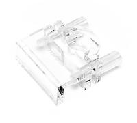 Aquario Neo Holder - Secure Mounting Accessory for Neo Flow Lily Pipes, Rimless Tank Clip, Durable PETG Material - Fits up to ~18mm (Slightly Less Than 3/4") OD Pipes, up to 12mm Glass Thickness