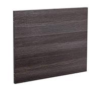 Aquariss 700 L Shape Calm Grey Effect Wood Shower Bath End Panel | MDF, Adjustable Plinth, for Bathroom Soaking Tub