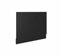 Aquariss 700mm Bath End Panel 16mm MDF Painting Matte Black Adjustable Height for Bathroom Soaking Tub