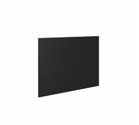 Aquariss 700mm L Shape Bath End Panel Matte Black | 18mm MDF Painting, Adjustable Height for Bathroom Soaking Tub