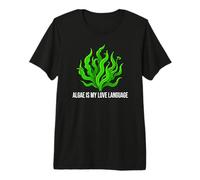 Aquarist Marine Biologist Algae is My Love Language Premium T-Shirt