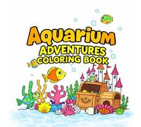 Aquarium adventures coloring book