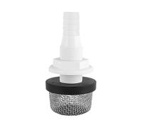 Aquarium Aerator, Marine Oxygen Filter, Stainless Steel Strainer, Durable Inlet Accessory That Improves Oxygen Circulation and a Healthy Water Environment in the Entire Fishing Vessel Outdoors A