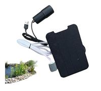 Aquarium Aerator, Solar Oxygen System, 18 x 15 x 1.5 cm, PP Water Aerator, Compact, Fish Care Support Device, Continuous Oxygen Supply, Optimised Ecosystem Conservation Technology, Hob