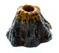 Aquarium Air Bubble Stone Volcano Ornaments Fish For Tank Decorations Artificial Resin Mountain Decor Safe And Underwater Freshwater Aquaticplants Aquarium Fish Tank Shrimp Artificial Water