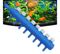 Aquarium Air Control Valve - Fish Tank Air Line Splitter, Bubble Flow Distributor | Multiple Outlet Pump Regulation System, Adjustable Flow Direction Control for Hydroponics Aquarium Tanks