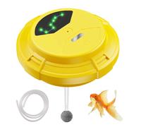 Aquarium Air Pump, 3-Speeds Waterproof Floating Fishing Oxygen Pump, Rechargeable Portable Live Bait Aerator for Outdoor Fishing & Home Use