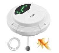 Aquarium Air Pump, 3-Speeds Waterproof Floating Fishing Oxygen Pump, Rechargeable Portable Live Bait Aerator for Outdoor Fishing & Home Use