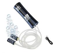 Aquarium Air Pump, Fish Tank Bubbler, USB Charging Aquarium Bubbler with 2 Air Tubes and 1 Data Cable for Fish Tank