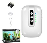 Aquarium Air Pump | Quiet Bubble Pump for Aquarium - USB Charging for Outdoor Pond Tank Fish Fighting Shrimp
