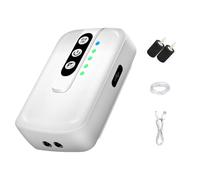 Aquarium Air Pump - USB Rechargeable Air Pump 12 x 8 x 4 cm | Fish Aerator | Portable Oxygen Device | Outlet Bubbler with Airstones Tube for Water Change Bait