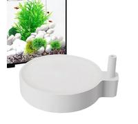 Aquarium Air Stone - 35mm Nano Bubble Disc, Hard Gold Steel Sand Aeration Tray, Fine Oxygen Diffusion with Dense Pores | Efficient Water Flow for Fish Tanks Buckets and Ponds Aeration