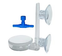 Aquarium Air Stone - Acrylic 1.38x2.76 Inches 20g Or 2.36x2.76 Inches 60g | Silent Nano Air Pumps Bubble Diffuser | Nano Bubble Stone Kit For Home Aquariums