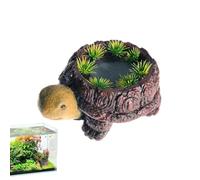 Aquarium Air Stone - Resin, Small Silent Resin Bubble Stone, Long Lasting Immersion | Versatile Water Fountain, Aquarium Decorations with Bubbling Turtles, Decoration