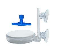 Aquarium Air Stones, Fish Tank Air Pumps Stone Oxygen Supply, Quiet Bubbler Release Aquarium Accessory for Live Transport and Home Use