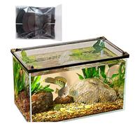 Aquarium Anti-Jumping Net,Fish tank lid protective net Width:35/45/50/60cm×Length:60cm, Aquarium Lid Fish Tank Anti-Jumping Net Magnetic(Width:30cm)