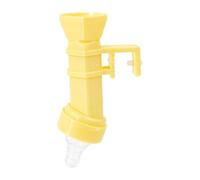 Aquarium Automatic Treat Dispenser for Aquarium Inhabitants | With Hanging Clip Fish Feeder Automatic for Lovers Women Men Freshwater Clean Area Clean Water Charging Yellow