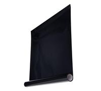 Aquarium Background - 30x200cm Static Film Aquarium, Adhesive Free Vinyl, Black Underwater View | Reusable Fish Tank Background, Easy Decor for Freshwater Marine