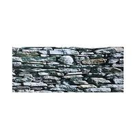 Aquarium Background Image - 3D Effect Underwater Wall Sticker, Fish Tank PVC Decoration and Stone Wall Painting Poster (122 * 50cm)
