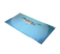 Aquarium Background Paper HD 3D Effect Decoration Poster for Fish Tank, PVC Self Adhesive Clear Patterns Sticker for Aquascape (122 * 50CM)