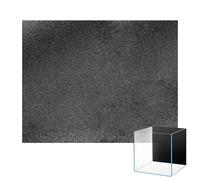 Aquarium Background Sticker - Customizable Tank Poster, Decorative 3D Backdrop | Static Black Wallpaper, High-Resolution Visual Display Design, Easy Peel Application Solution Freshwater Tank Setup