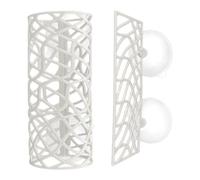 Aquarium Betta Tunnel - 10x7cm Hollow Swim Tube & Hammock Set, Suction Cup Fish Resting Bed, Space Saving Shrimp, Decorative Tank Accessory - For Bettas Fishes Enrichment Security Sleep