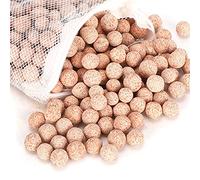 Aquarium Bio Filter Media Sphere, Hollow Quartz Biological Filter Media Biological Material Remover for Freshwater Aquarium and Marine Fish Tank Sump