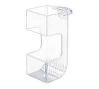 Aquarium Box Feeder, Transparent Sinking Food Holder - Fish Feeder, Anti-Dispersion Food Container for Turtles, Shrimp, Betta, Holidays and Holidays
