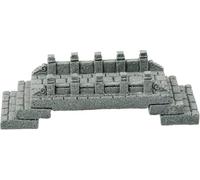 Aquarium Bridge Ornament Large Grey Stone Model for Fish Tank Decor Underwater Landscape