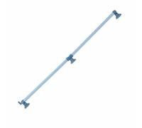 Aquarium Bubble Aeration Tube, Adjustable Fish Tank Air Stone Bar with Suction Cup for Oxygen Diffusion in Freshwater and Saltwater Tanks Blue Plastic 10inch