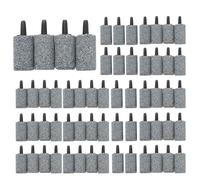 Aquarium Bubble Stone - 60 Piece Ventilation Stone Set Oxygen Diffuser - Fish Tank Oxygen Stone for Ventilation, for Freshwater Aquariums, Terrariums, Pond, Outdoor, Home and the