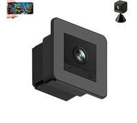 Aquarium Camera, FHD Aquarium & Terrarium WiFi Pet Camera, 24/7 Recording for Vivarium Cameras for Fish and Reptiles, The Mobile Phone APP to Connect (Black)