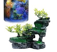 Aquarium Cave 'Aquarium, Rock Decoration' Aquarium | Realistic Rock Decoration for Artificial Mountain Aquarium,Fish Rocks Decoration, Aquarium Decorative Sculpture for , Aquascapin