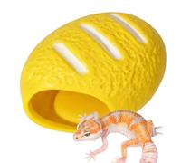 Aquarium Cave Bread Cooling Bite-Proof Decorative Small Habitat | Reptile Turtle Tank Cave Shelter for Tortoise Shrimp Frog Spider Mice Lizard Home Cage Terrarium Daily