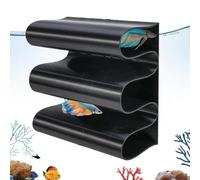 Aquarium cave Decorative hiding place with aquarium suction cup | Hideout Ornament in the Tank For Saltwater Aquariums, Shrimp, Fighter, Ideal For Apartment, Home Office And Living Room