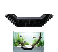 Aquarium Cave, Fish Tank Tunnel, Decorative Removable, Aquarium Shrimp Tunnel, Realistic Ornament With Natural Rock Texture, For Freshwater Breeding Habitat Underground Betta Saltwater Viewing