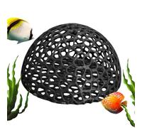 Aquarium Cave - Hiding Place for Shrimp | Hollow Artificial Betta Cave Stone for Enrichment Reptile Breeding Aquarium Terrarium Decor