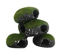 Aquarium Cave, Realistic Moss Shelter | Fish Cave - for Snakes, Reptiles, Shrimp, Terrariums, Freshwater and Saltwater Aquariums